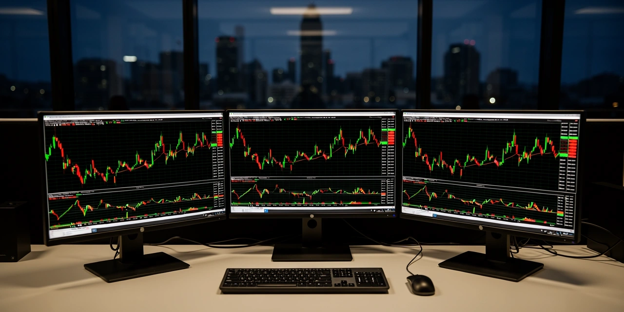 Market data monitoring station
